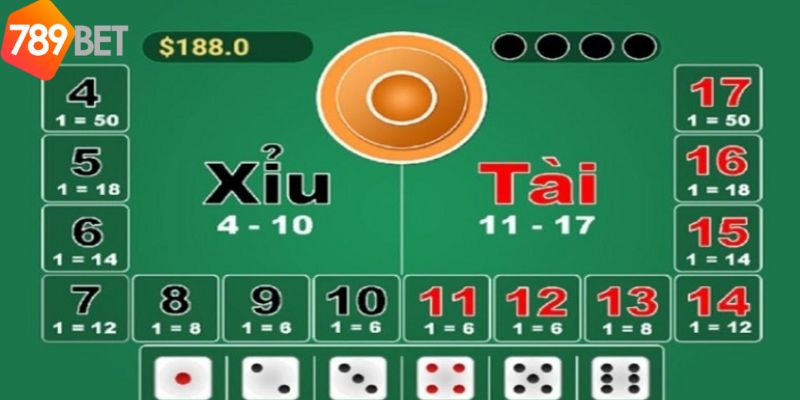 Tổng hợp cách đánh tài xỉu 789BET